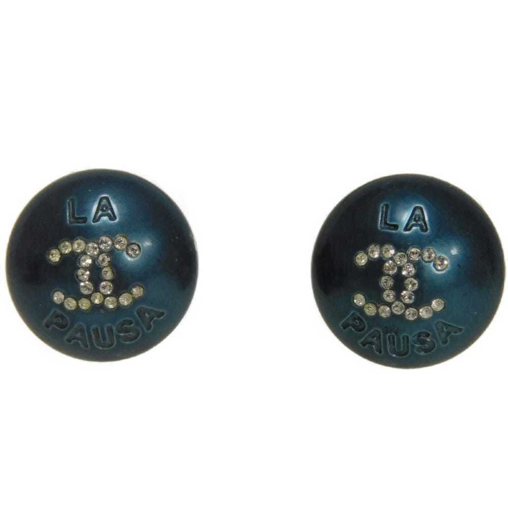 Chanel Cc Logo Round Stud Earrings #336408C63B